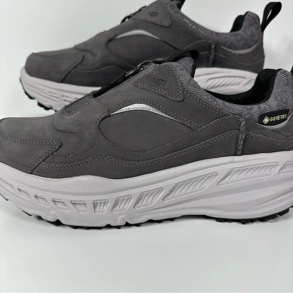 UGG CA805 ZIP GORE TEX MENS SHOES SIZE 9 DARK GREY GRAY WATERPROOF ZIPPER NEW - Picture 7 of 10